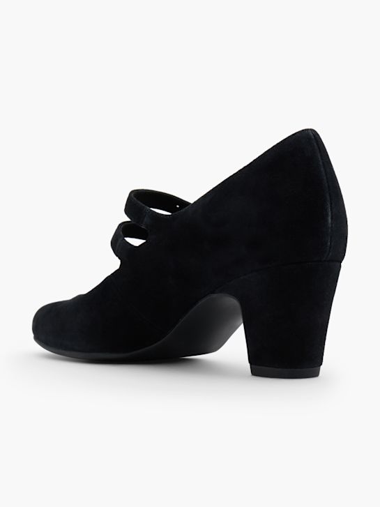 5th Avenue Spangenpumps Schwarz 161040 3