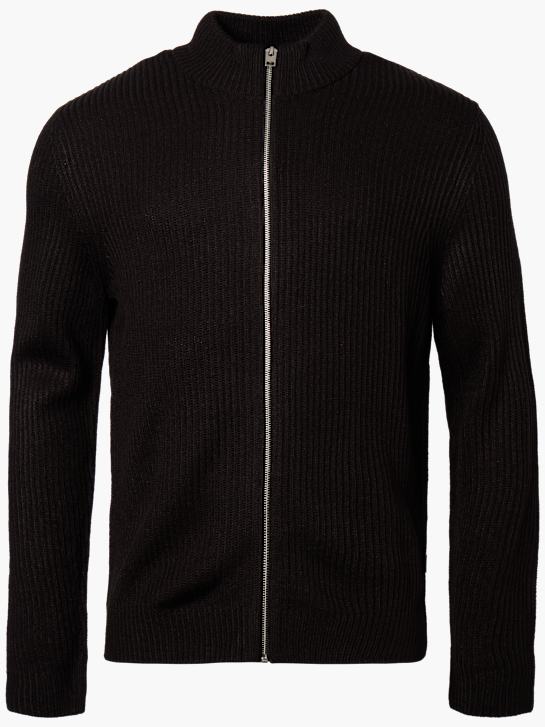 JJ Rebel Sweter z dzianiny czarny 163511 1