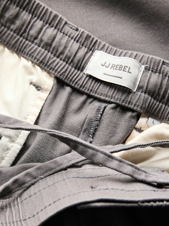 JJ Rebel Medžiaginės kelnės Grey 163500 3