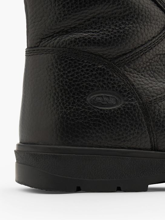 AM Shoe Botki czarny 163402 6