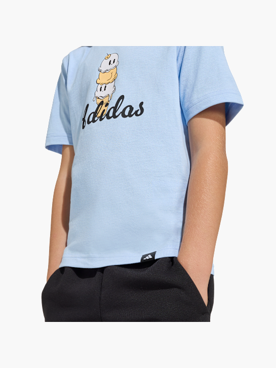 adidas T-Shirt Hellblau 163941 4