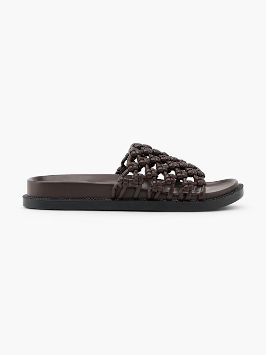 Claudia Ghizzani Chaussons Marron 163965 1