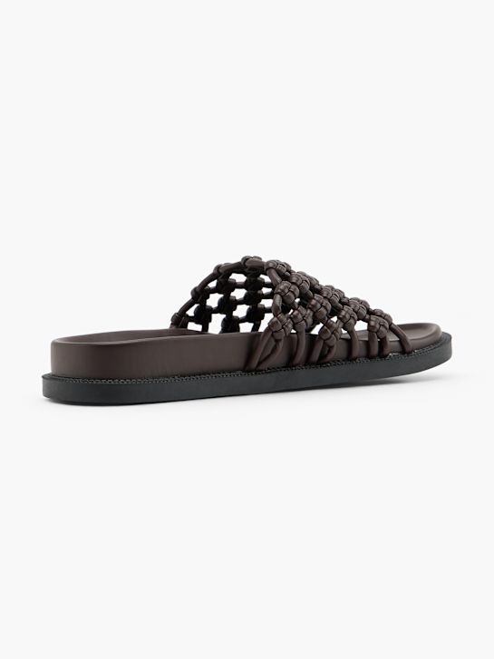 Claudia Ghizzani Chaussons Marron 163965 3
