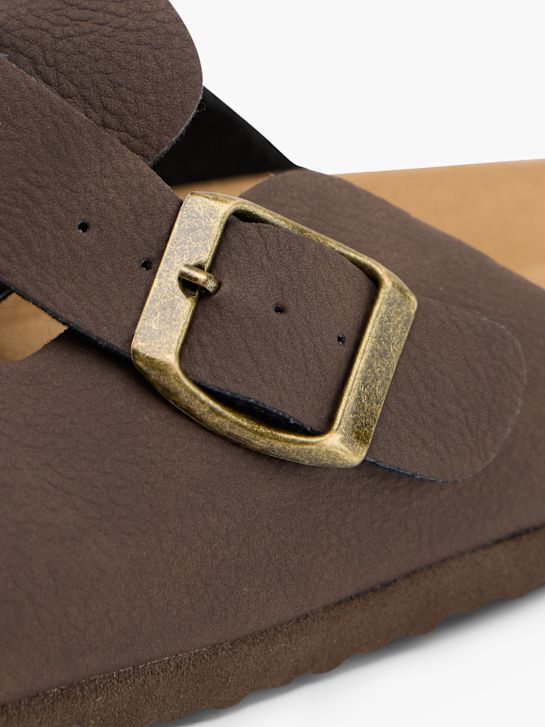 Bio Comfort Tieffuß Pantolette Braun 164289 5