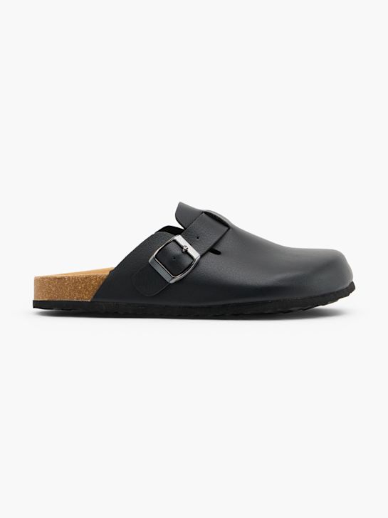 Bio Comfort Tieffuß Pantolette Schwarz 164291 1