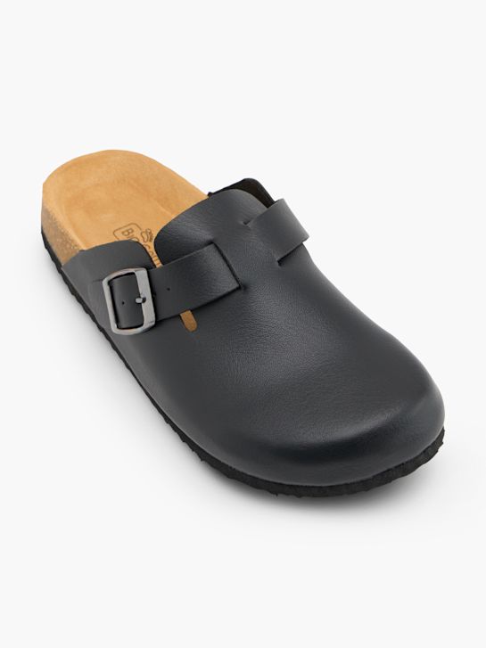 Bio Comfort Tieffuß Pantolette Schwarz 164291 2