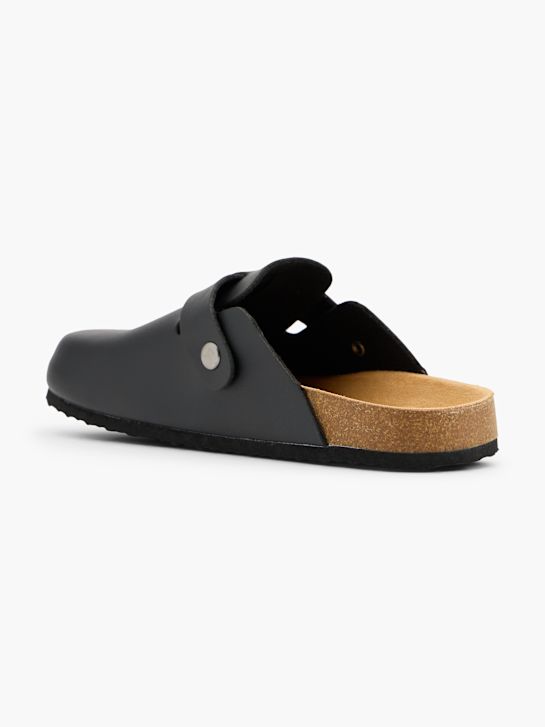 Bio Comfort Tieffuß Pantolette Schwarz 164291 3