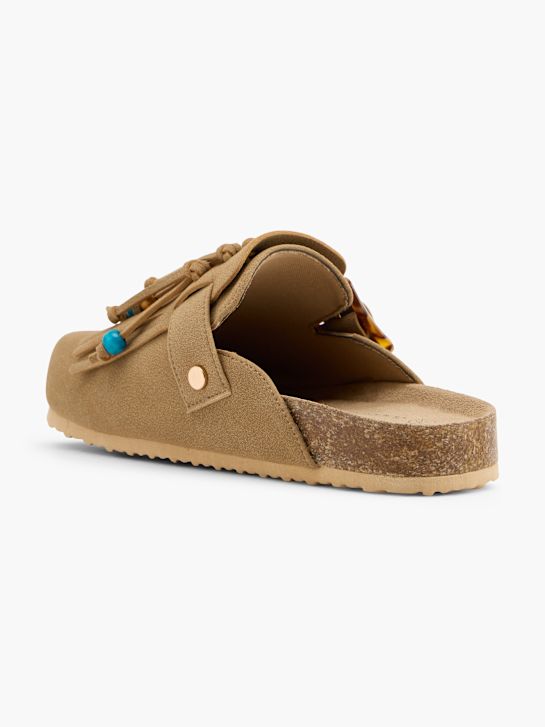 Claudia Ghizzani Tieffuß Pantolette Beige 164286 3