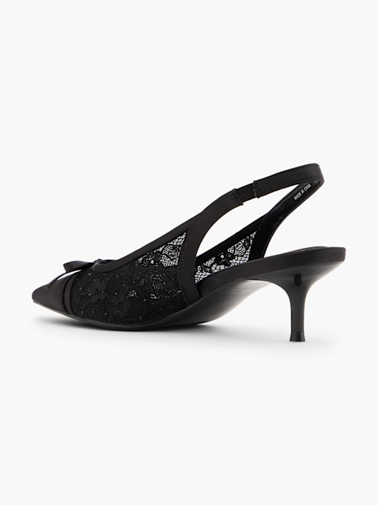 Catwalk Décolleté con cinturino Nero 164320 3