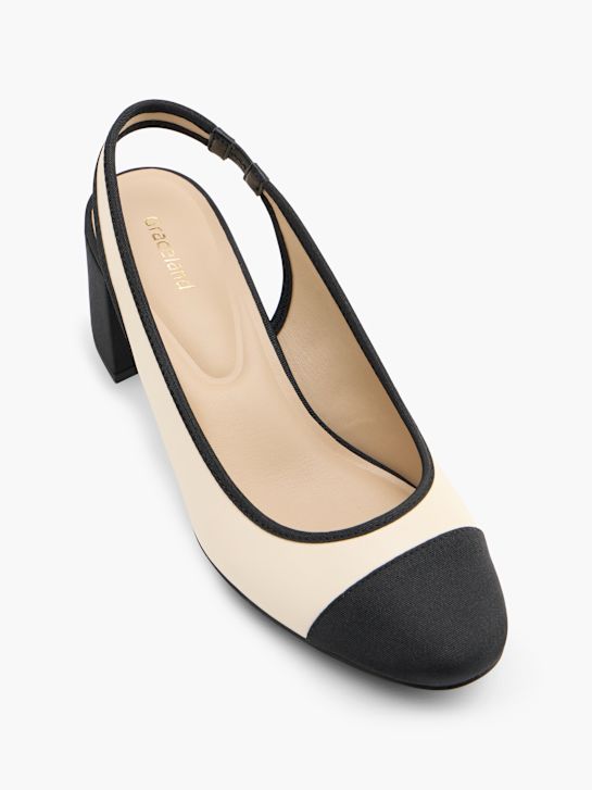 Graceland Slingpumps Beige 166010 2