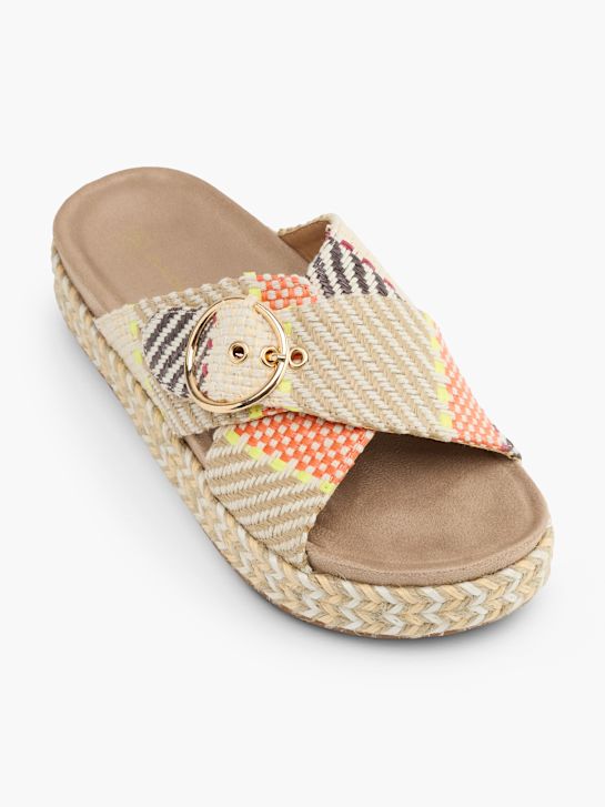 Claudia Ghizzani Tieffuß Pantolette Beige 167572 2