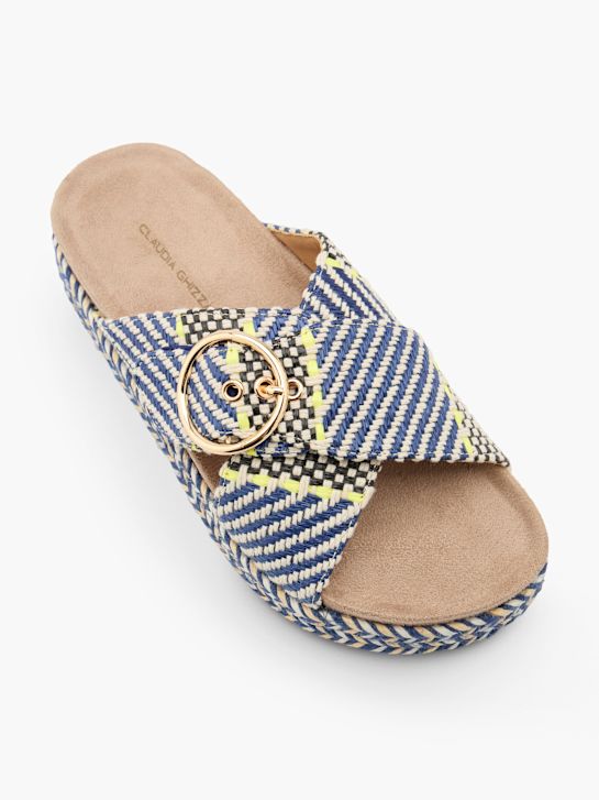 Claudia Ghizzani Tieffuß Pantolette Blau 167573 2
