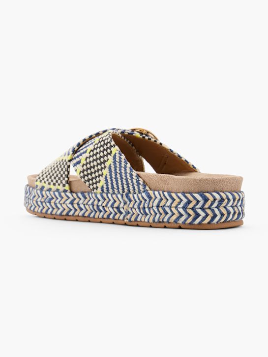 Claudia Ghizzani Tieffuß Pantolette Blau 167573 3