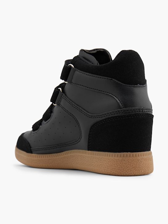 Claudia Ghizzani Hoher Sneaker Schwarz 169726 3