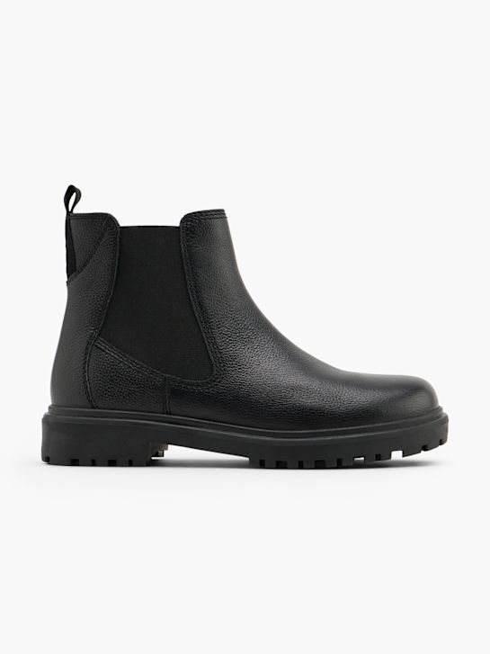 CAFE MODA Chelsea Stiefelette Schwarz 177578 1