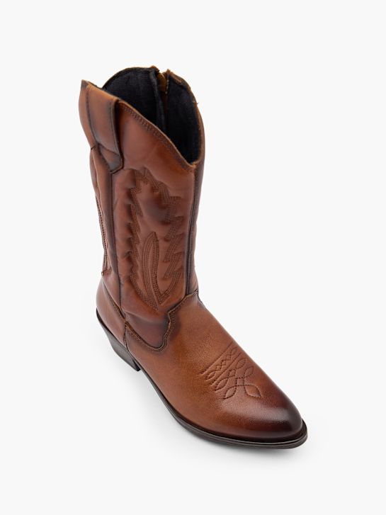 CAFE MODA Santiags Cognac 177583 2