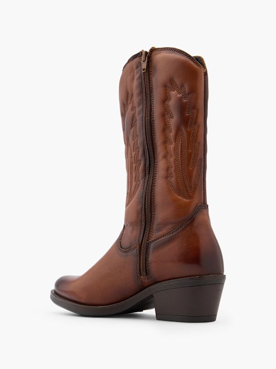 CAFE MODA Santiags Cognac 177583 3