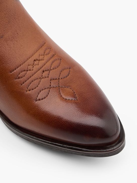 CAFE MODA Cowboy Boots Cognac 177583 5
