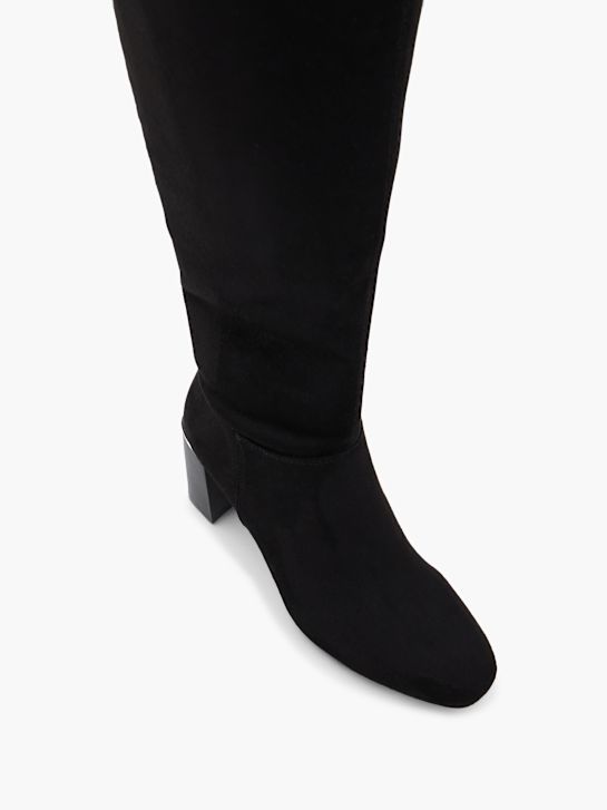 Claudia Ghizzani Overknee Schwarz 177661 2
