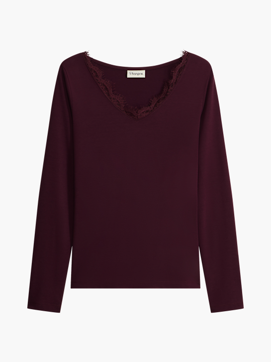 bonprix Longsleeve Bordeaux 177773 1