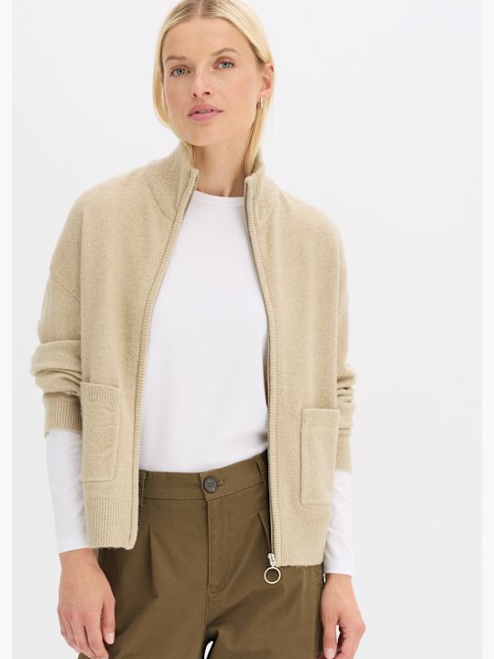bonprix Fleecejacke Beige 177774 2