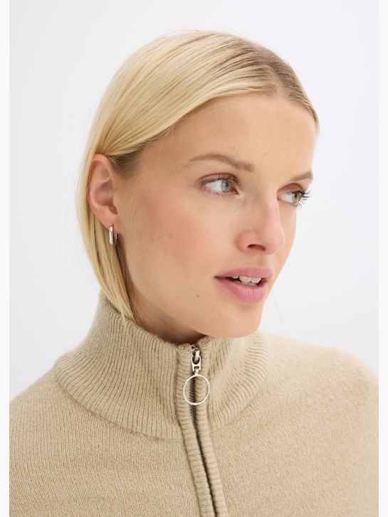 bonprix Fleecejacke Beige 177774 4