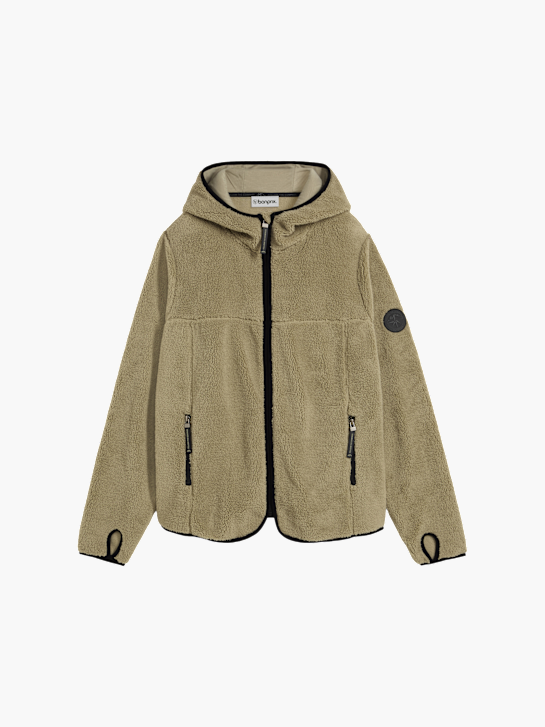 bonprix Fleecejacke Beige 177791 1