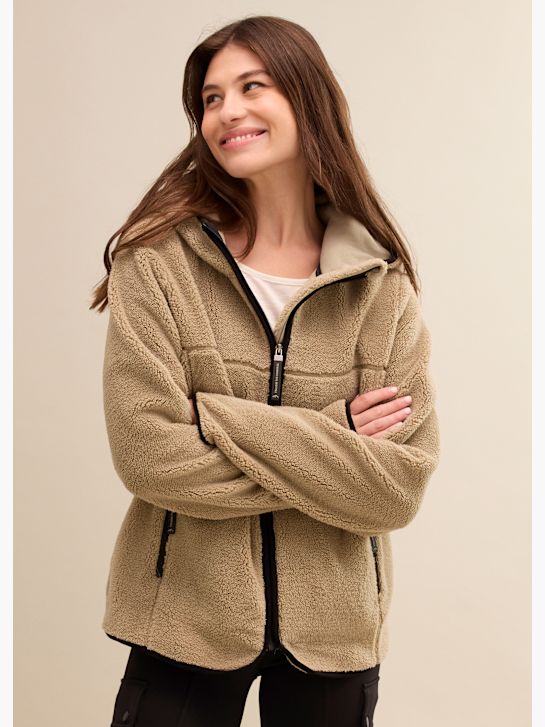 bonprix Fleecejacke Beige 177791 2