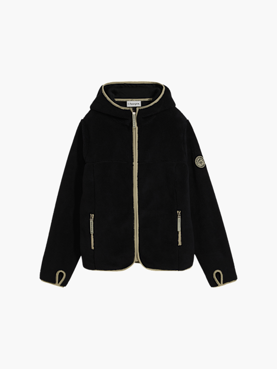 bonprix Fleecejacke Schwarz 177793 1