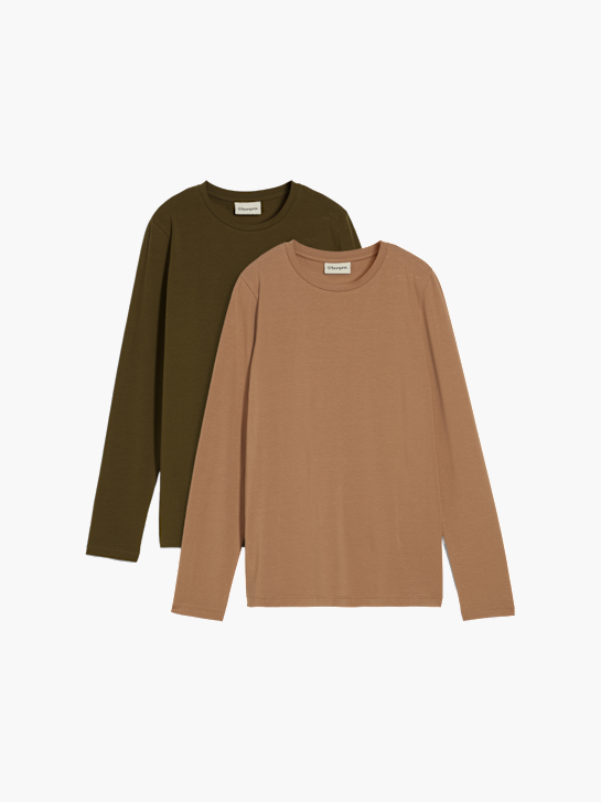 bonprix Longsleeve Braun 177796 1