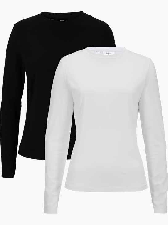 bonprix Longsleeve Schwarz 177797 1