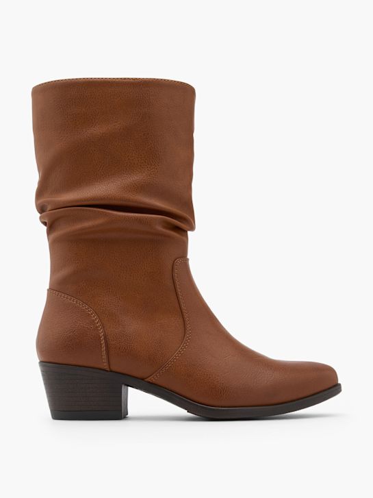 Claudia Ghizzani Stiefelette Cognac 177840 1
