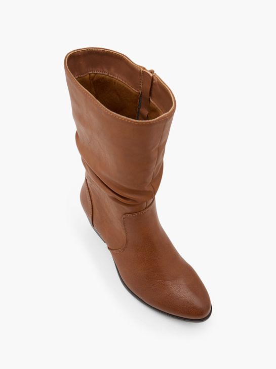 Claudia Ghizzani Bottines classiques Cognac 177840 2