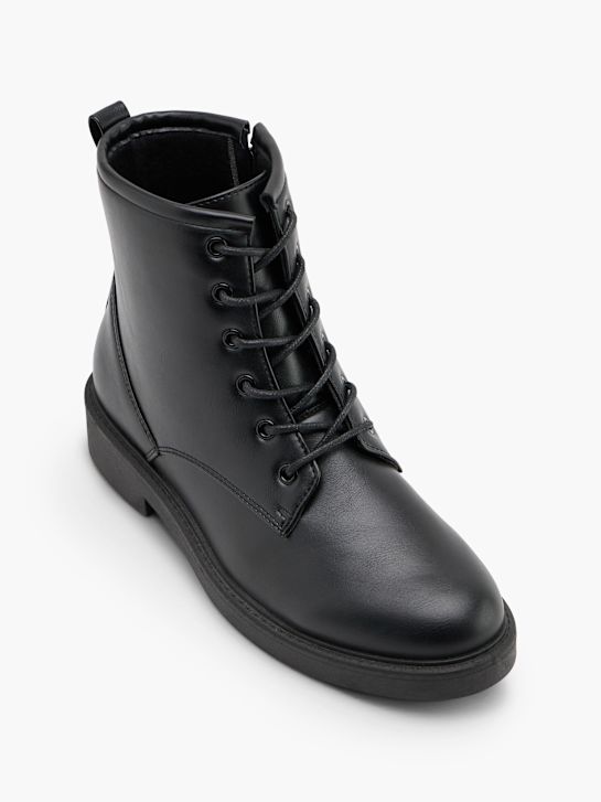 Claudia Ghizzani Bottes à lacets noir 177841 2
