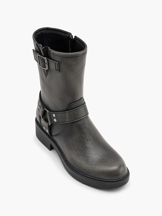 Claudia Ghizzani Biker Boots Anthrazit 177842 2