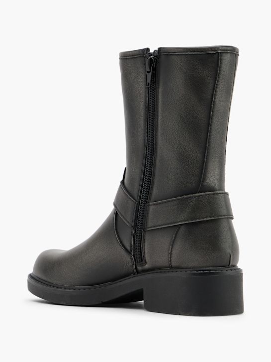 Claudia Ghizzani Biker Boots Anthrazit 177842 3