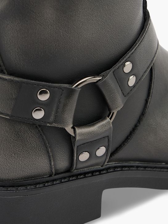 Claudia Ghizzani Biker Boots Anthrazit 177842 5