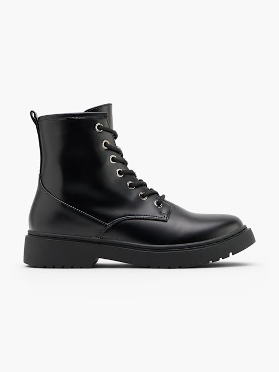 Claudia Ghizzani Bottes à lacets Noir 177859 1