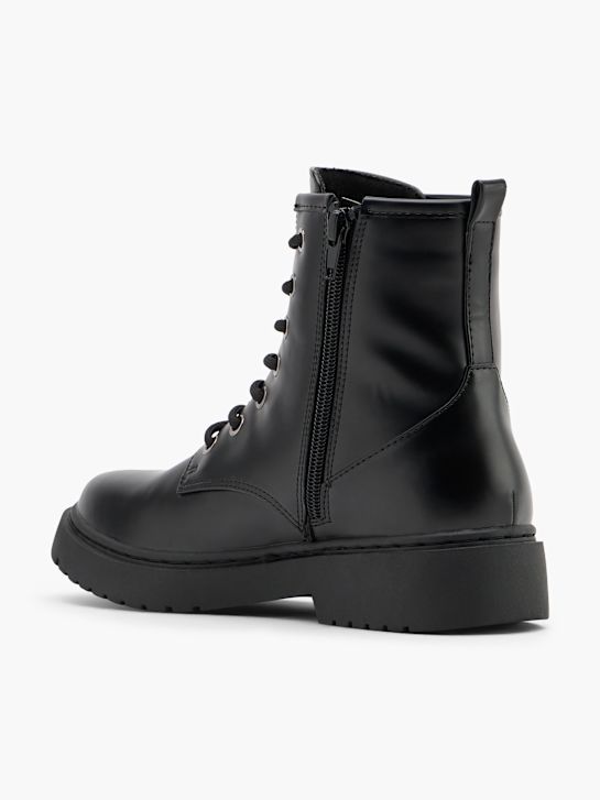 Claudia Ghizzani Bottes à lacets Noir 177859 3