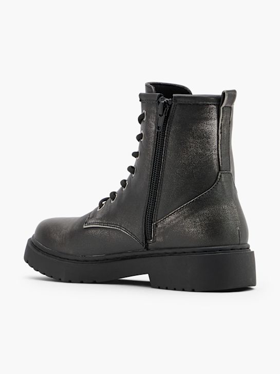 Claudia Ghizzani Bottes à lacets Noir 177858 3