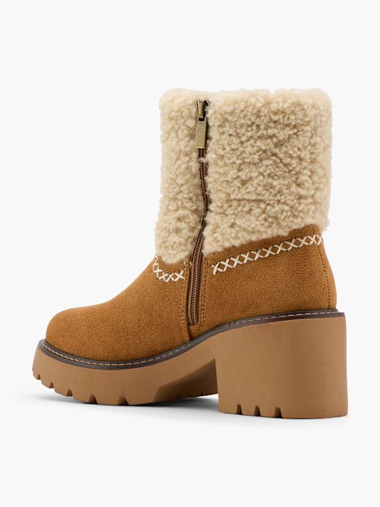 Claudia Ghizzani Bottines classiques Camel 177873 3