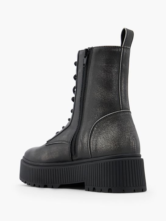 Claudia Ghizzani Bottes à lacets Anthracite 177874 3