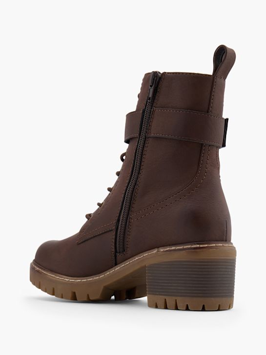 Claudia Ghizzani Bottines à lacets Marron 177876 3