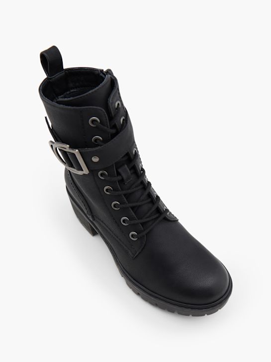 Claudia Ghizzani Bottines à lacets Noir 177879 2