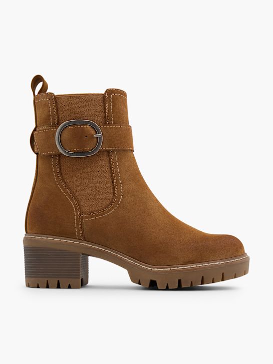 Claudia Ghizzani Bottines chelsea Cognac 177891 1