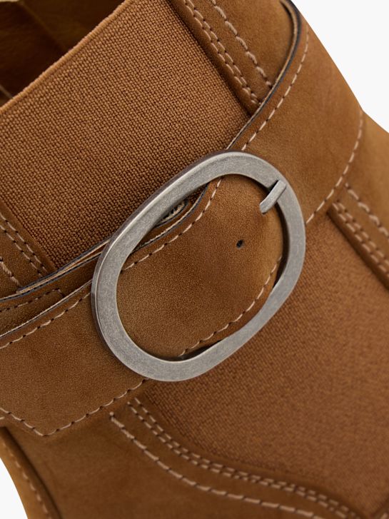 Claudia Ghizzani Chelsea Stiefelette Cognac 177891 5