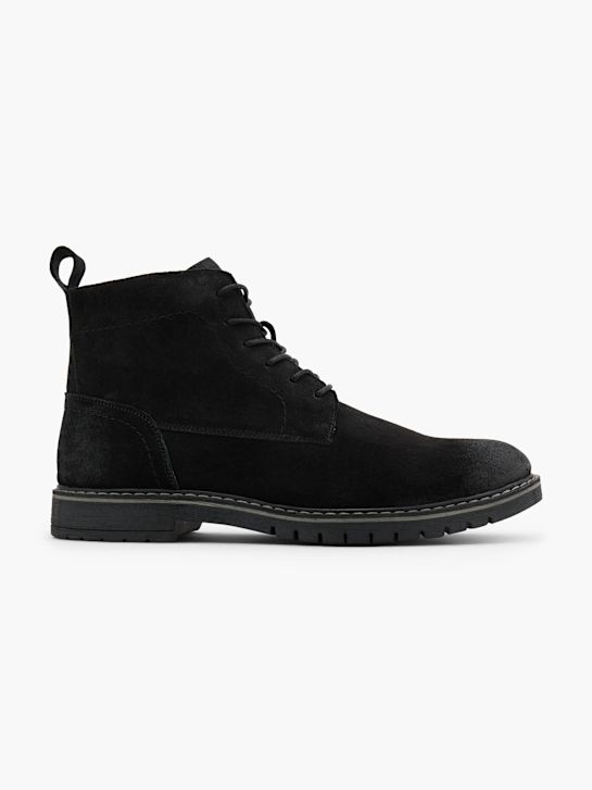 CAFE MODA Schnürboots Schwarz 187446 1