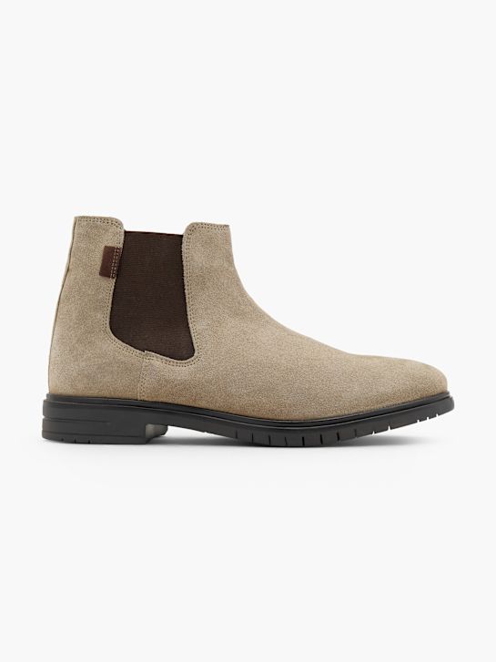 CAFE MODA Chelsea Boots Taupe 187474 1