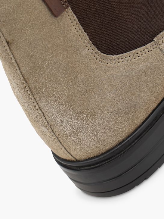 CAFE MODA Chelsea Boots Taupe 187474 6
