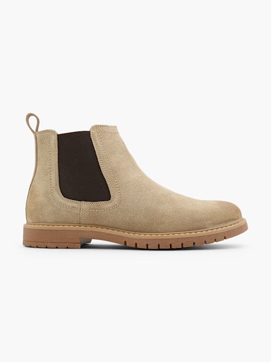 CAFE MODA Chelsea Boots Taupe 187683 1